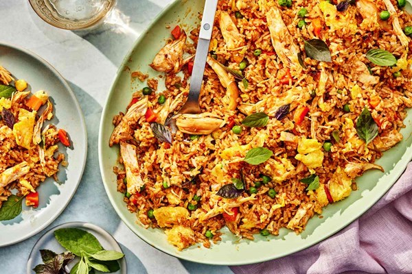 Thai-style chicken fried rice