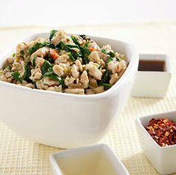 Thai-style chicken with basil
