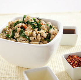Thai-style chicken with basil