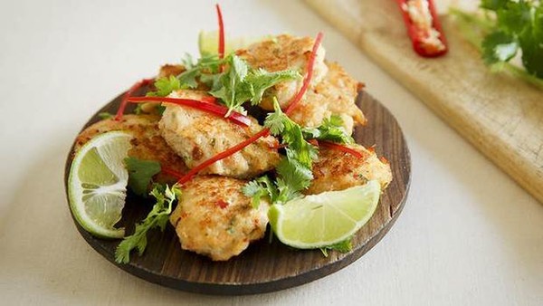 Thai-style fish cakes