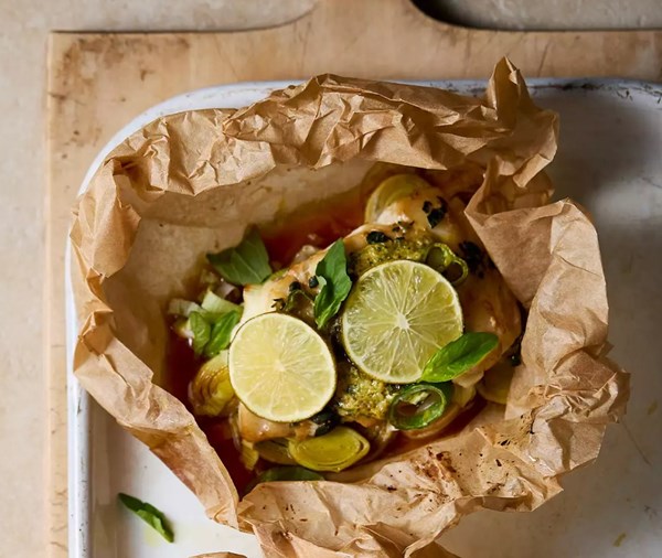 Thai-style green cod