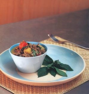 Thai-style lamb curry