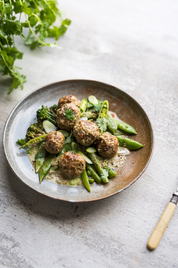 Thai-style meatballs