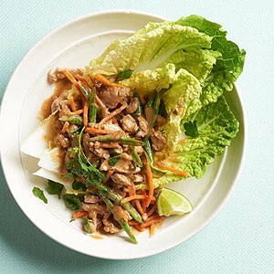 Thai-style pork salad