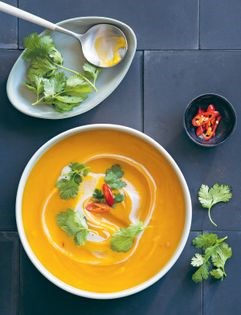 Thai-style pumpkin soup