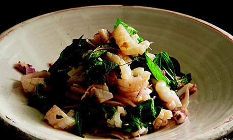 Thai-style squid salad