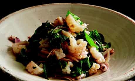 Thai-style squid salad