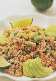 Thai-style vegetarian fried rice