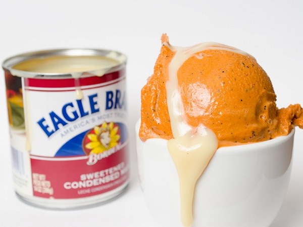 Thai tea ice cream