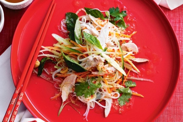 Thai turkey salad