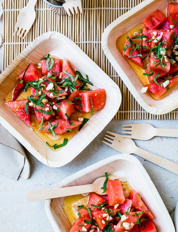Thai watermelon salad