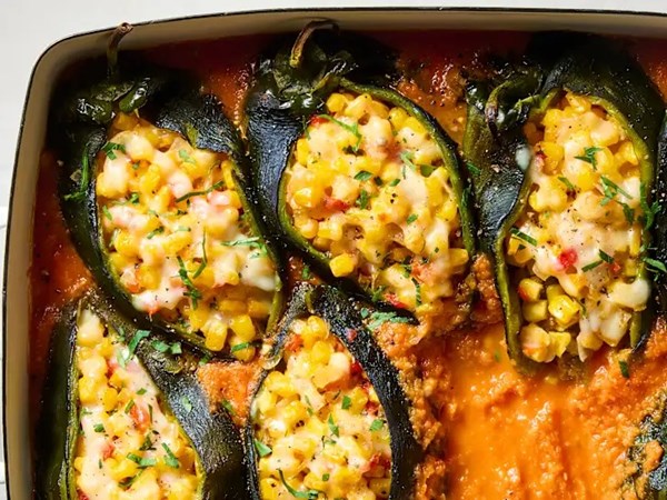 Thanksgiving chile rellenos
