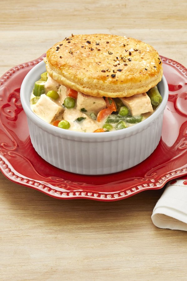 Thanksgiving leftover pot pies