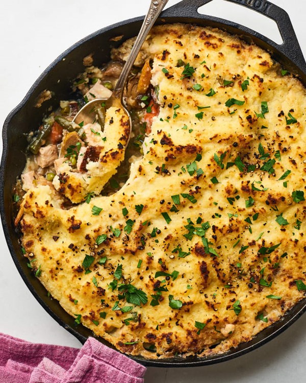 Thanksgiving shepherd's pie