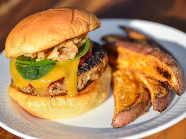 Thanksgiving turkey burgers