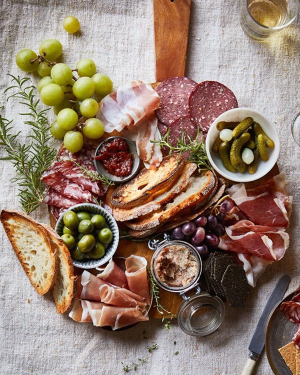 The art of the charcuterie board
