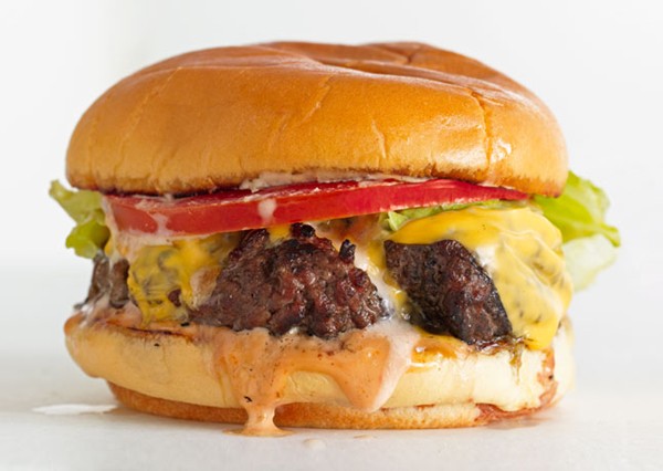 The BA burger deluxe