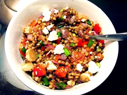 The Barefoot Contessa’s wheat berry salad