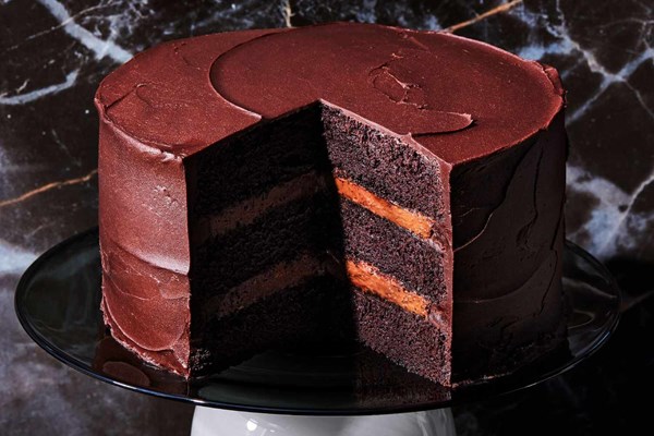 'The Bear' chocolate cake