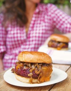 The beet burger [Korzo, Brooklyn, NY]