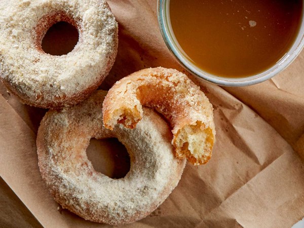 The best apple cider doughnuts