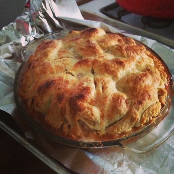 The best apple pie I've ever made