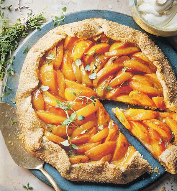 The best apricot galette