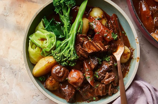 The best beef Bourguignon