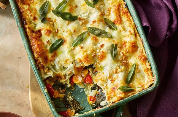 The best butternut squash lasagne