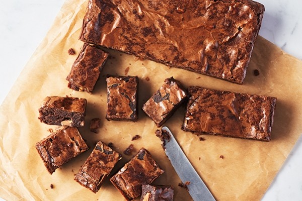 The best chocolate toffee brownies