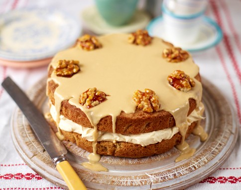The best coffee & walnut cake