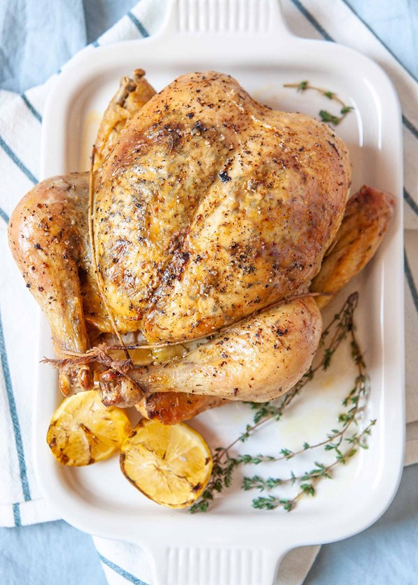 The best dry brined roast chicken 