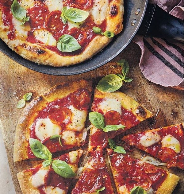 The best frying pan pizza