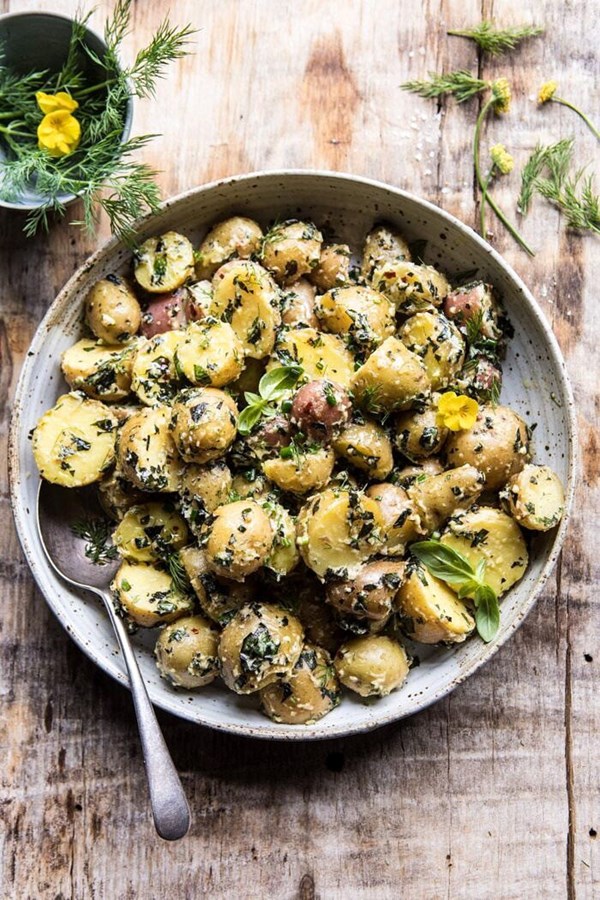 The best herby potato salad