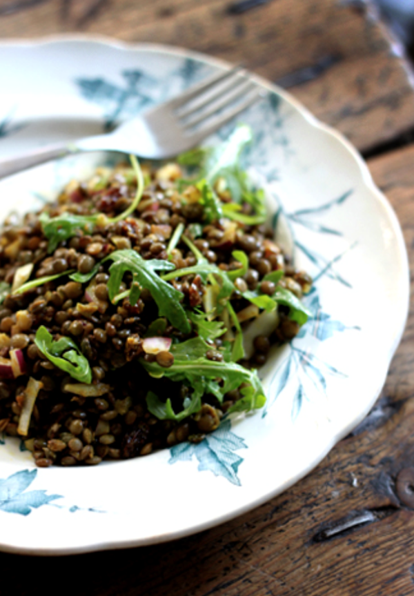 The best lentil salad, ever