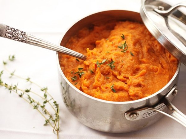 The best mashed sweet potatoes
