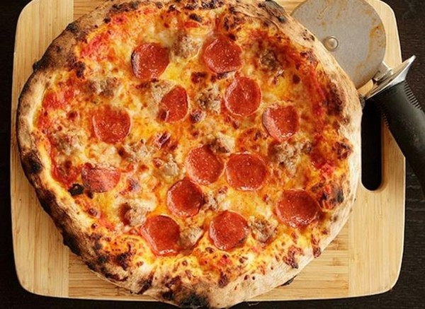 The best meatball pizza