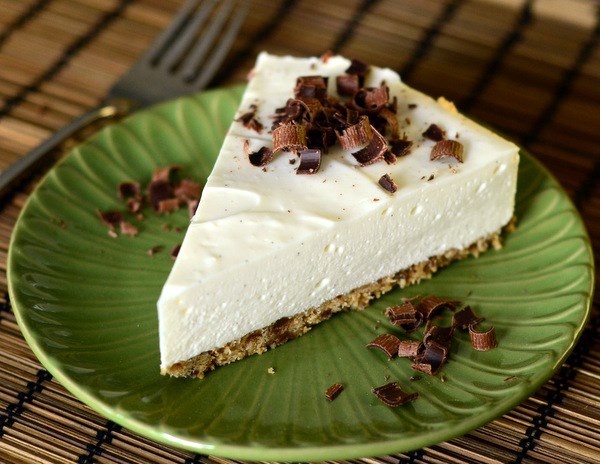 The best no-bake vanilla cheesecake