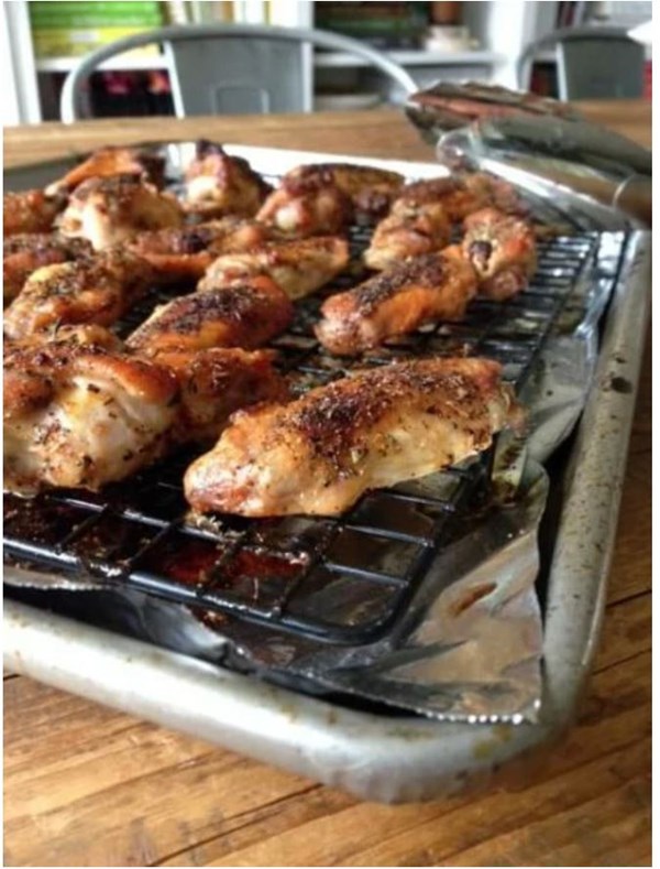 The best oven-baked chicken wings