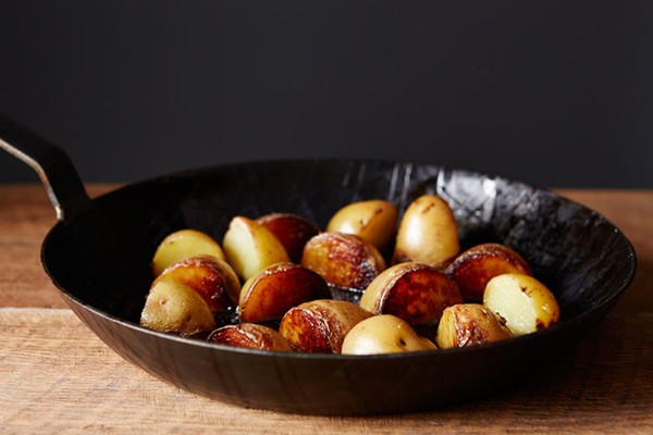 The best pan roasted potatoes