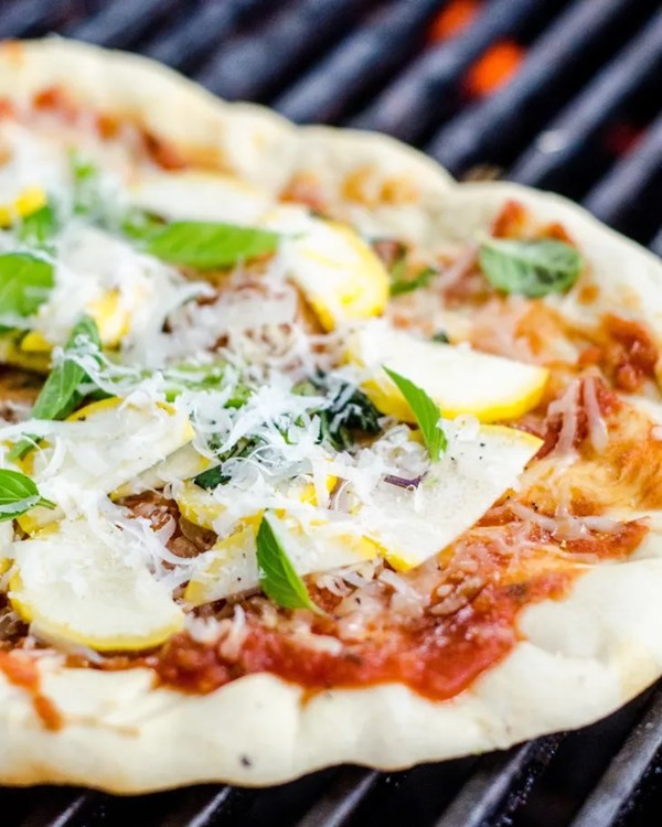 The best pizza dough for grilling