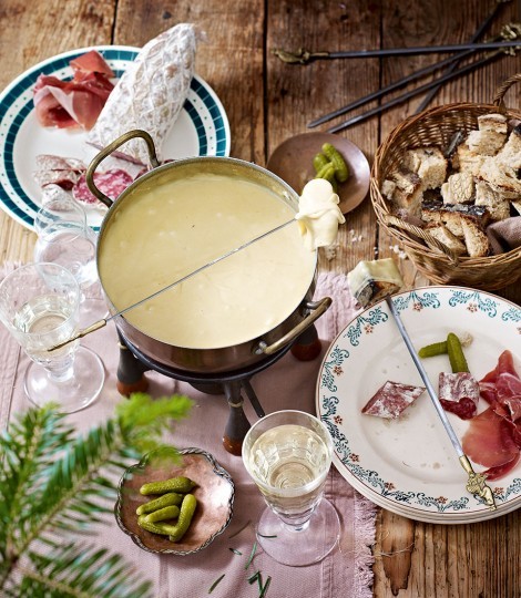 The best Savoyard cheese fondue