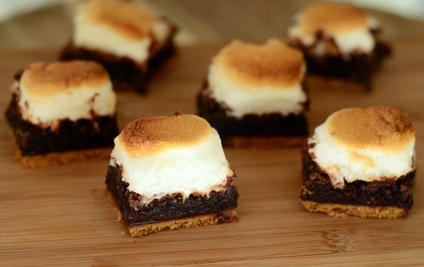 The best s’mores brownies