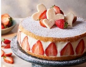 The best strawberry cake