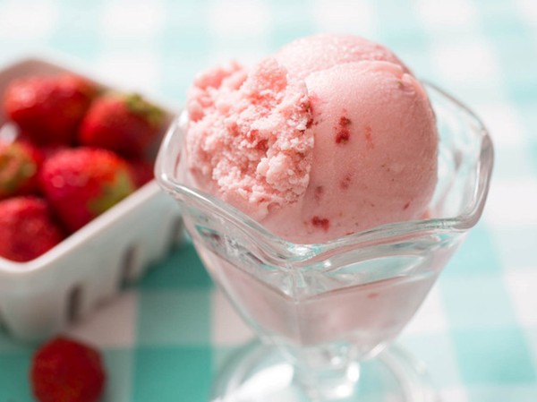The best strawberry ice cream