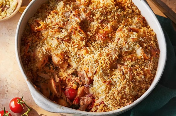 The best tuna pasta bake