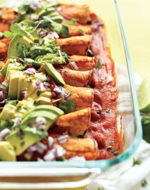 The best vegan enchiladas
