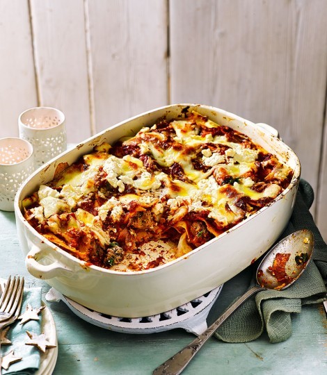 The big meatball lasagne