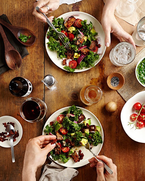 The BKT (bacon.kale.tomato) bowl
