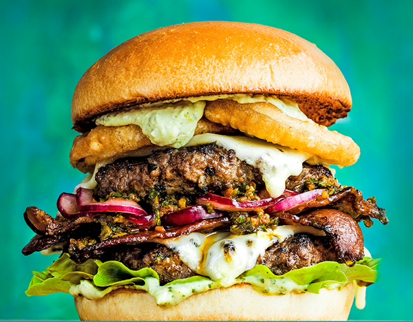 The Brazil grill burger